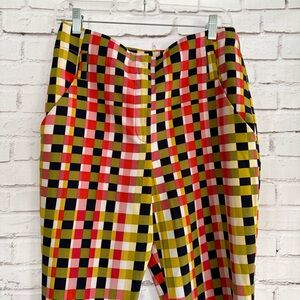 Colorful Checkered Pants